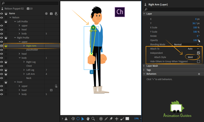 How to Make Your Puppet Walk in Adobe Character Animator