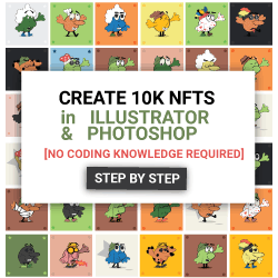 create 10k nfts quickly with just photoshop and illustrator