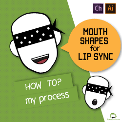 How to Create Mouth Shapes for Lip-Sync in Adobe Illustrator?