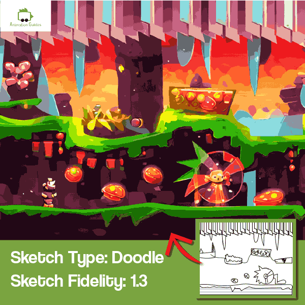 candy style game level from sketch generation using high fidelity values.png