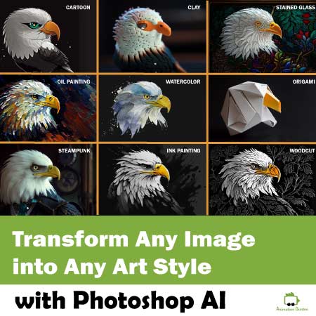 transforming images to different styles using adobe generative ai