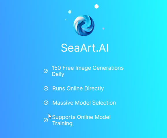 seaart ai image generator free features