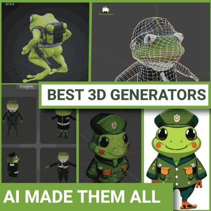 best ai 3d art generators review