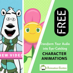 how to make engining character animation videos for social media free