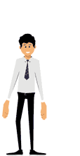 Albert adobe character animator puppet pointing up