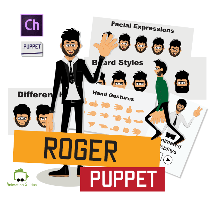 Roger Puppet for Adobe Character Animator Roger Puppet for Adobe Character Animator