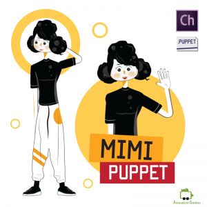 Mimi female puppet