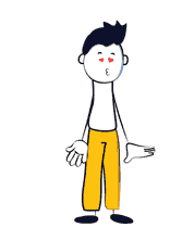 ethan puppet sends a kiss