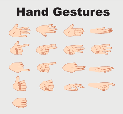 Alex puppet hand gestures