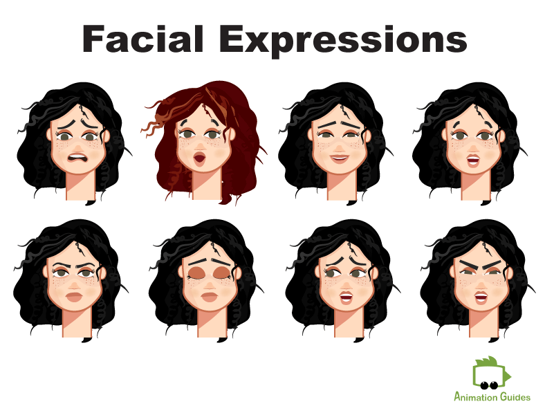 Eva puppet customization facial expressions