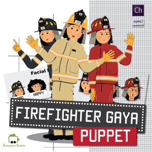 gaya firewoman puppet