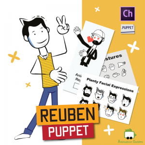 reuben stick puppet for adobe character animator