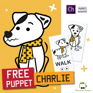 Charlie free dog puppet for ch