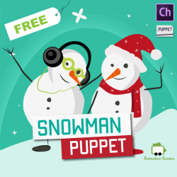 free download snowman puppet for adobe character animator