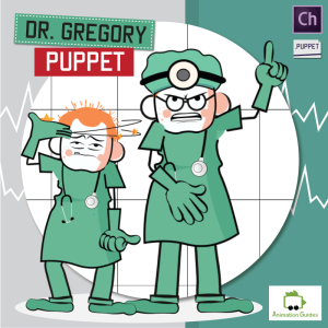 doctor gregory advanced medical stick puppet for adobe character animator