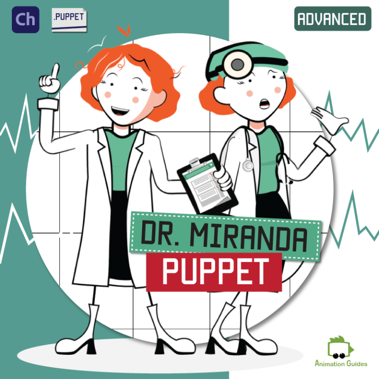 Doctor Miranda- Female Stick Puppet for Adobe Ch [Advanced]