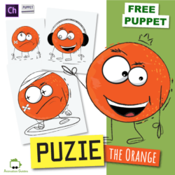 download puzie the oarnge free cartoon puppet for adobe character animator